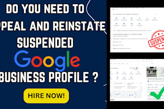 appeal reinstate and unsuspend google my business profile fix suspended gmb