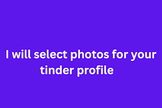 write your tinder bio and select best dating profile photo
