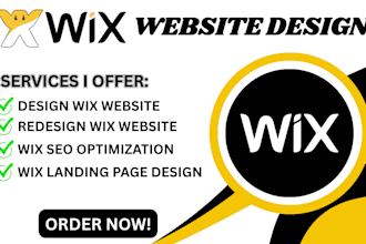 wix website design wix website redesign design wix website website development