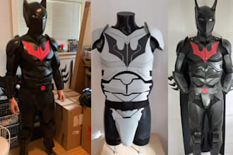 3d cosplay creation 3d full armor wearable cosplay 3d oni mask toy for printing