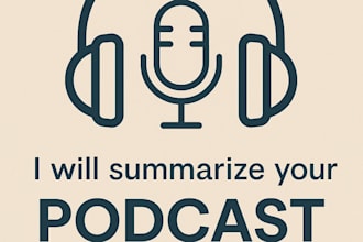 summarize your podcast into clear and engaging content