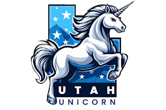 design a creative unicorn logo