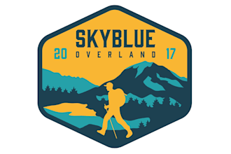 do a vintage retro badge outdoor logo for your business