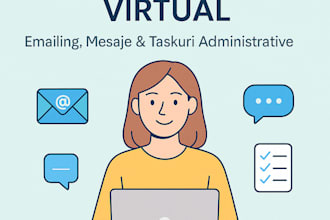 be your virtual assistant for data entry, email and admin support tasks