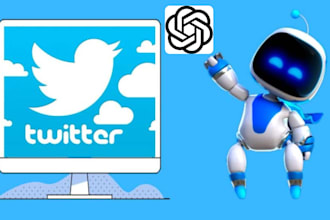 program a twitter or x bot using python and openai, chatgpt