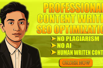be your seo article writer, content writer or blog writer
