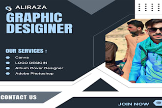 be your graphic designer for any graphic design task