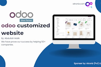 create custom odoo website, with unlimited features,