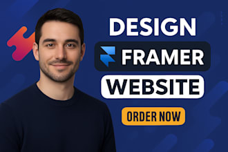 do framer website, framer landing page with responsive design