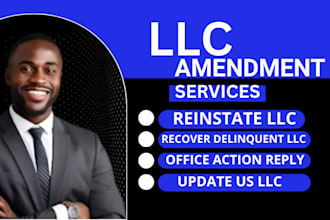 reinstate delinquent, inactive, suspended, or dissolved llc to good standing