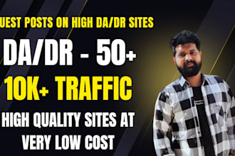 publish guest post, niche edit on high traffic and authority sites