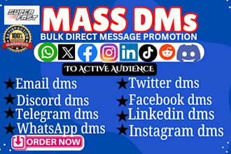 send direct message, mass dm, instagram mass dm, facebook dms, mass dm discord