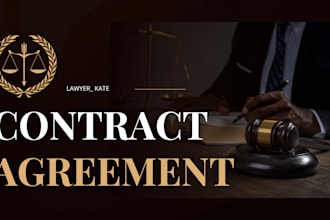 draft commercial or business legal agreement lease agreement contract document