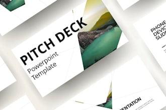design business sales presentation, b2b corporate powerpoint design pitch deck