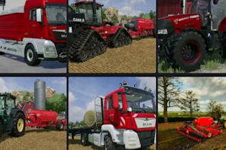 build custom mod for farm simulator fs25 fs22 fs19 mods truck trailer custom map
