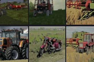 create custom mods for farming simulator 19,22,25 and farm sim server set
