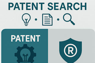 do a professional patent search for your invention or product