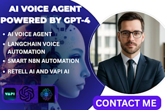 build ai voice agents with retell ai langchain twilio gpt 4 automation ai agents