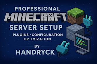 setup a minecraft server with plugins and full configuration