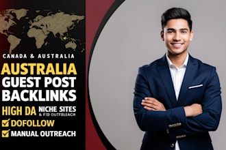 publish canada, australia guest post backlinks on high da niche sites