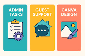 be your reliable virtual assistant for admin and guest support