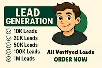 do email scraping export and b2b lead generation service