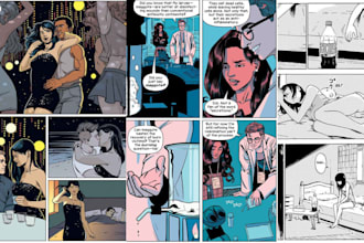 illustrate nsfw comic book comic page graphic novel comic strip comic art artist