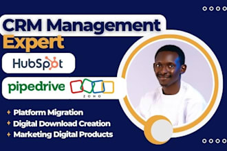 zoho CRM hubspot CRM website pipedrive hubspot zoho campaign zoho hubspot expert