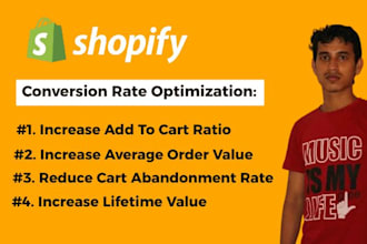 increase conversion rate of your shopify store through cro audit