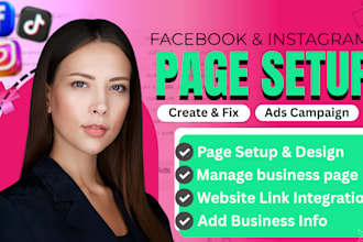 fix issue or create fresh meta facebook business manager and ads account