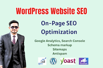 do wordpress onpage SEO optimization for wordpress website