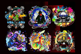 design topnotch dj, music, artist, band, producer logo for your brand