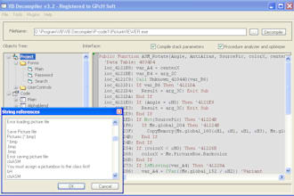 reverse engineer and decompile exe or ea file professionally