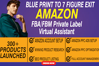 set up your amazon fba fbm account product listings