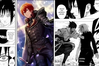 draw manga, webtoon, manhwa, anime comic, storyboard, webcomic or cover