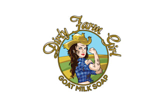 design consulting soap goats milk logo