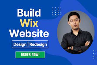 design your wix website or wix online store as wix expert, wix developer