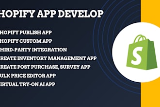 be your shopify developer, shopify public app, shopify custom app