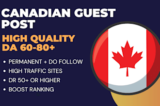 do canada guest post on high authority canadian blog with dofollow backlinks