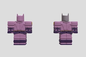 be 3d realistic roblox avatar, roblox skin designer, roblox accessories modeler