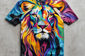 do bulk t shirt design within 24 hours