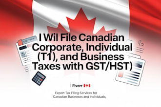 file corporation tax, canadian taxes individual tax t1 and business tax t2, gst