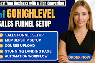do gohighlevel sales funnel, clone ghl landing page, email automation setup