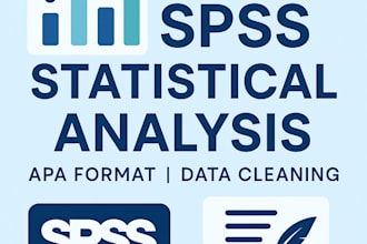 run spss data analysis and provide apa formatted results