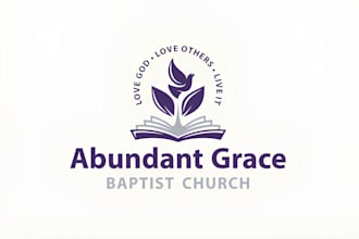 do unique, business, religious, church or ministry logo