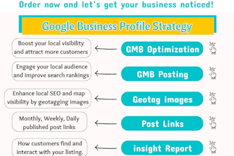 optimize and post on your google my business for better visibility