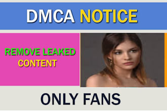 remove your leaked onlyfans content under dmca
