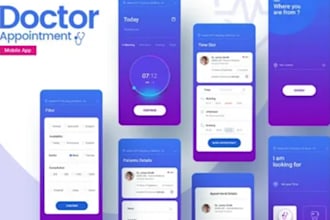 develop an ai healthcare appointment booking app and website