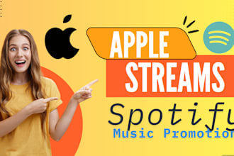 do apple streams, spotify streams, apple spotify music lovers