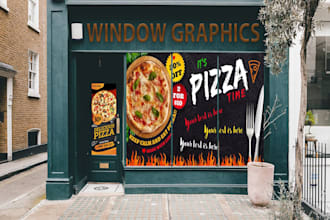 create professional window graphics and storefront design